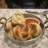 Garlic knots  at Coletta in New York City