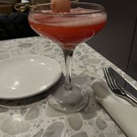 Lychee pom pom mocktail  at Coletta in New York City