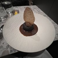 Chocolate lavender lava cake   at Coletta in New York City