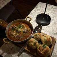 Puttanesca meatballs   at Coletta in New York City