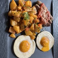 Sausage and eggs   at Coletta in New York City