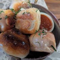 Garlic knots WOWW at Coletta in New York City