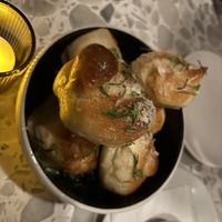 Parsley garlic knots. I could eat approx 100 of these - GET THEM.  at Coletta in New York City