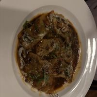Short rib agnolotti - delicious!  at Coletta in New York City