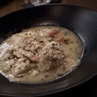 Ricotta stuffed ravioli  at Coletta in New York City