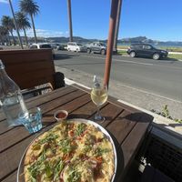 Great view from outside seats   at Stoked in Whitianga