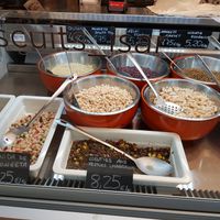 Fresh salads and more legumes :D at Llegums Cuits Isar in Girona