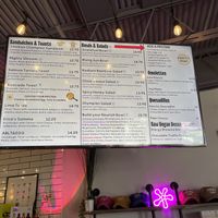 Lunch menu  at Gratefuel Cafe in Fort Lauderdale