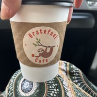 Hot coffee   at Gratefuel Cafe in Fort Lauderdale