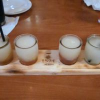 Margarita flight 🍸 at Blue Corn Harvest Bar & Grill in Cedar Park
