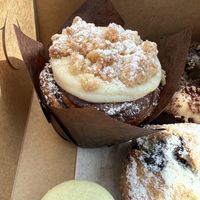Cinnamon roll  at Purple Horseshoe Baking in Oakville
