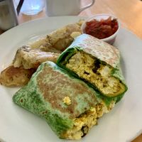 Vegan Breakfast Burrito  at Butter Cafe in Dayton