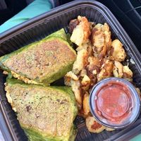 Please get rid of the styrofoam takeout containers! 🙏🏼  at Butter Cafe in Dayton