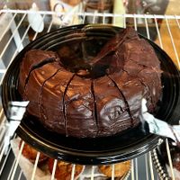 Vegan Chocolate Bundt Cake  at Butter Cafe in Dayton