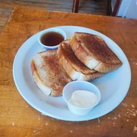 Vegan cinnamon toast crunch French toast at Butter Cafe in Dayton