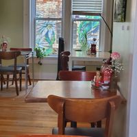 View from my table at Butter Cafe in Dayton