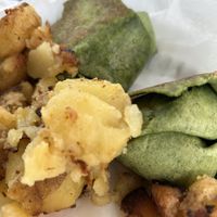 Tiny breakfast burrito   at Butter Cafe in Dayton