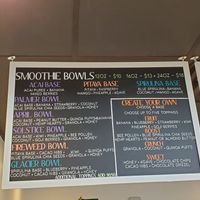 Bowl menu at The Fern AK in Palmer
