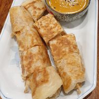 Tofu rolls at Spices & Pestle in Riddells Creek