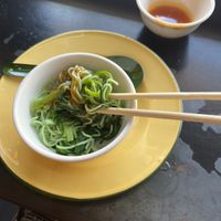 Veggie hotpot  at Arelom D D Organic Bistro in Bangkok