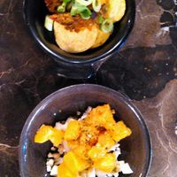 Nachos en salade met bloemkool en pompoen at 't Zusje in Cuijk