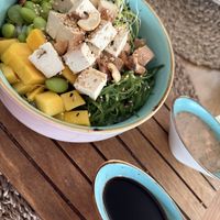 Das Essen ist lecker wird aber portionsmässig immer weniger  at Hafenbar in Neuss