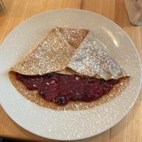 Vegan Forrest berries   at Palačinka in Prague