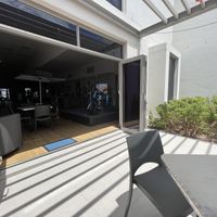 Outside seating  #Veganuary at M & M Cafe in Cape Town