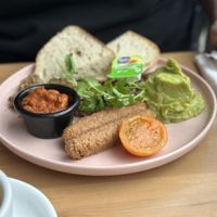 Vegan breakfast  at Vera Artisan Bakery in Stirling