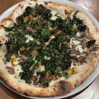 Vegan holy kale pizza  at Piatto Neapolitan Pizzeria in Wichita