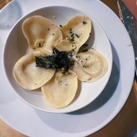 lemon ricotta ravioli  at The Sweet Botanist Plant Based - Cloud Kitchen in Dallastown