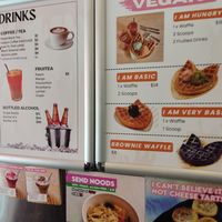 Menu at Heartbreak Melts in Northeast Singapore
