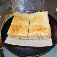 Peanut butter and jam sandwich 😢  at Hoho Kitchen in Outlying Islands