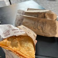 Four is too many at Um Sonho de Coxinha (Cantina Vegana) in Sao Paulo