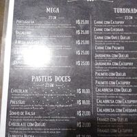 Cardápio at Um Sonho de Coxinha (Cantina Vegana) in Sao Paulo