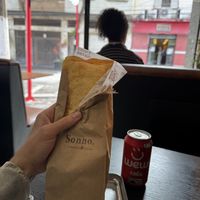   at Um Sonho de Coxinha (Cantina Vegana) in Sao Paulo