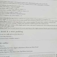 Menu Oct25 at Seven Stars in Kingsbridge