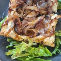 Shallot tart at Seven Stars in Kingsbridge