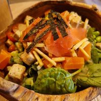 Vegan poke bowl at Hawaii Poké Bowl in The Hague
