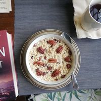 Oatmeal! :) at Cirkele in Eger