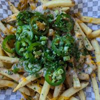 Vegan disco fries at Julep Kitchen & Bar in Ellensburg