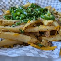 Vegan disco fries at Julep Kitchen & Bar in Ellensburg
