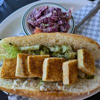 Tofu po boy at Julep Kitchen & Bar in Ellensburg