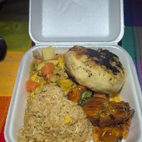 Takeaway box at Jia Xiang Tofu in Guadalajara