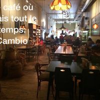 Vue du derrière at Cafe Cambio in Chicoutimi