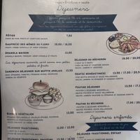 Frühstückskarte  at Cafe Cambio in Chicoutimi