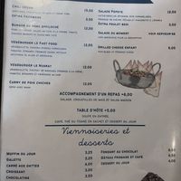 Lunch/Dinnerr  at Cafe Cambio in Chicoutimi