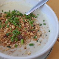 Cauliflower soup at Little No Bones in Byron Bay
