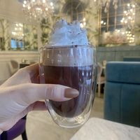 vegan hot chocolate  at Evviva - Yonge St in Toronto