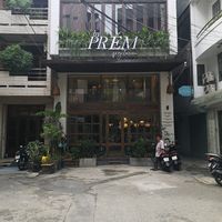 New location - that's the view from outside. The name kafka cafe is only written on the wall where the man is standing. at Kafka Cafe in Ho Chi Minh City